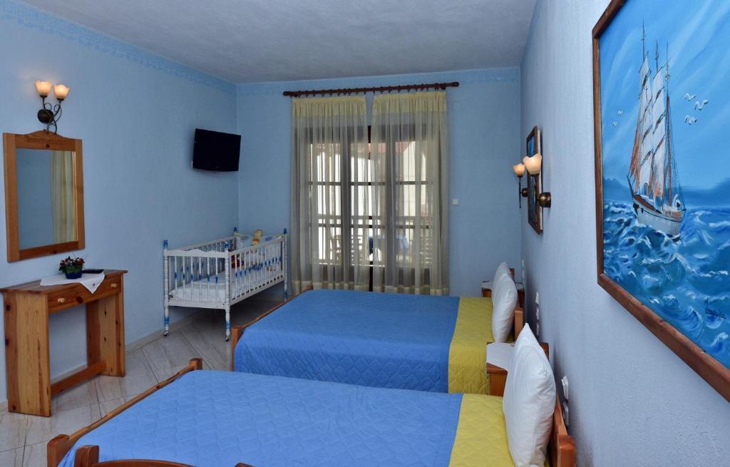 Aris Junior Studio & Apartments نيو كليما الغرفة الصورة
